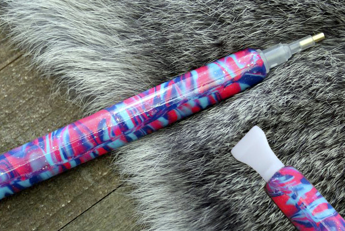 Jazz Up Your Diamond Pen With Stunning Marbled Clay - DIY Step By Step –  Paint With Diamonds