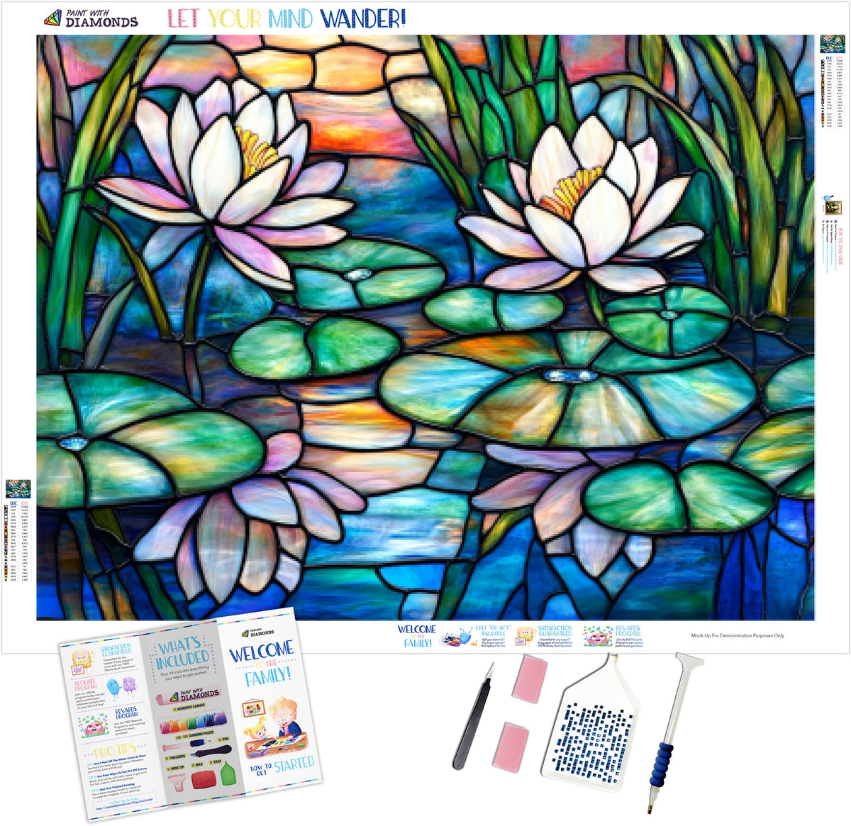 Serene-Water-Lillies-Stained-