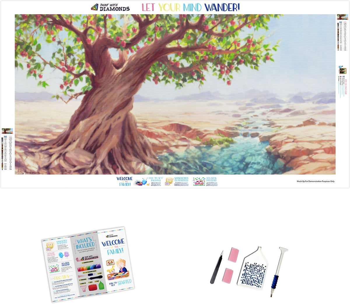 The Jeremiah Tree Official Diamond Painting Kit (Full Drill) Paint