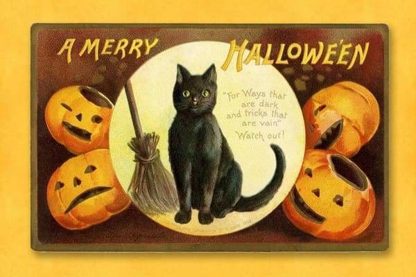 Quote Diamond Painting Kit - A Merry Halloween-Square 20x30cm- - Paint With Diamonds