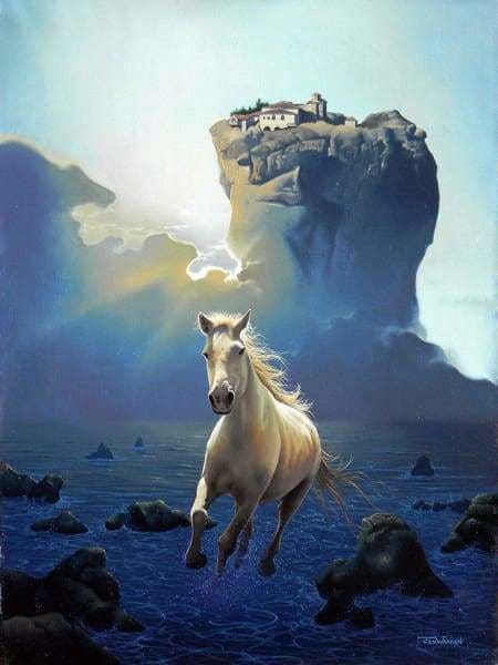 Jim Warren Diamond Painting Kit - Dream Horse-Square 15x20cm- - Paint With Diamonds