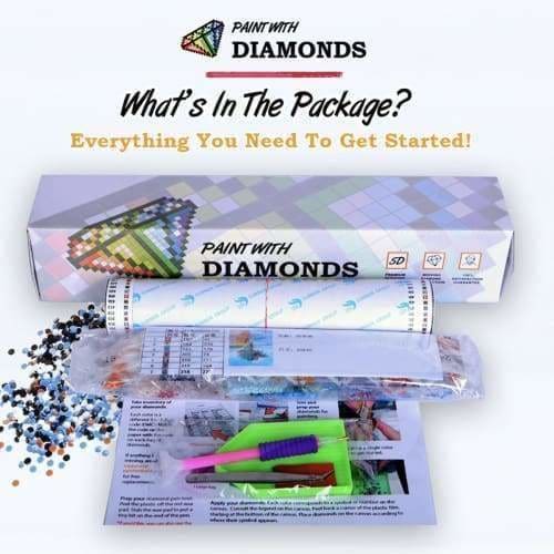 People Diamond Painting Kit - The Fall Of Phaeton-Square 15x20cm- - Paint With Diamonds
