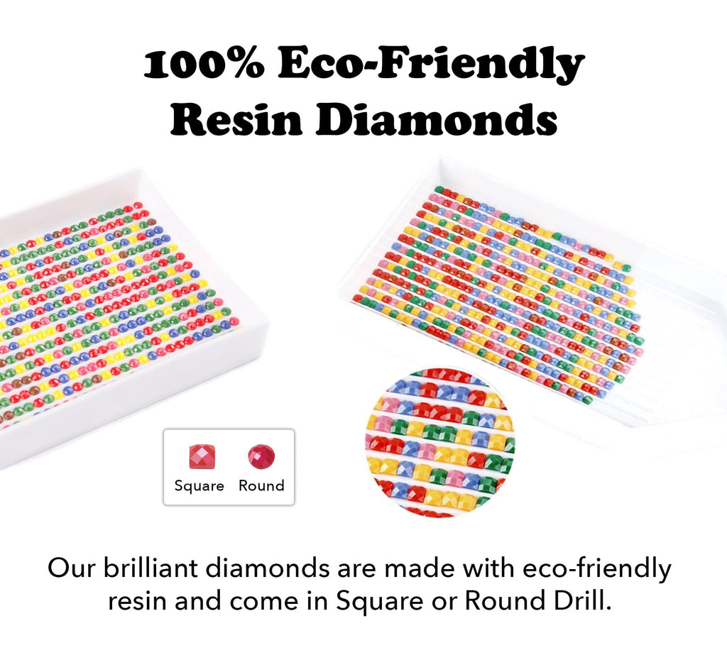 Eco-Friendly Resin Diamonds