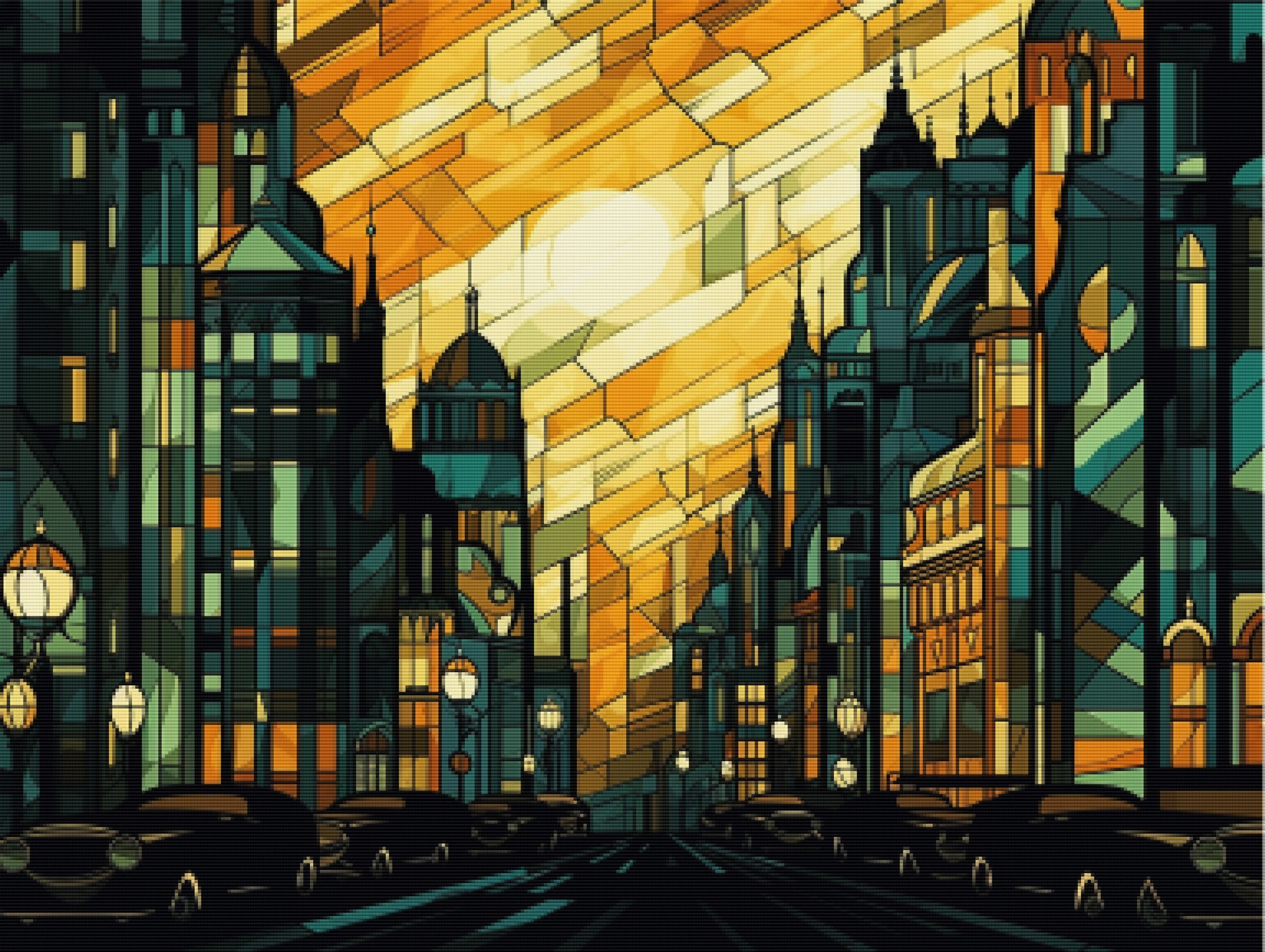 キャラメルさん★専用 ダイヤモンドアートクラブ　Stained Glass Fl キャラメルさん☆専用 ダイヤモンドアートクラブ Stained Glass