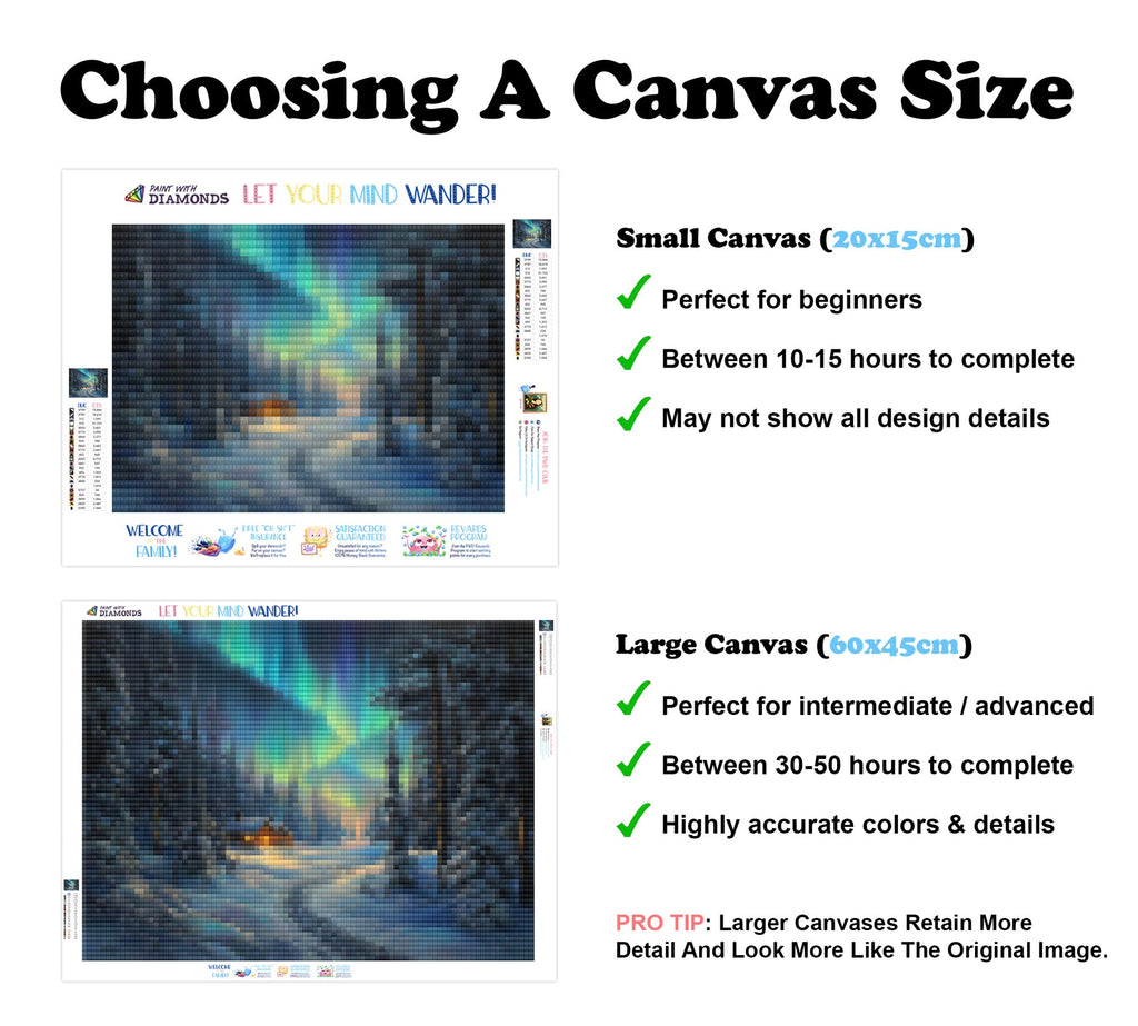 Aurora Over The Forest Path - Product Mockup 3