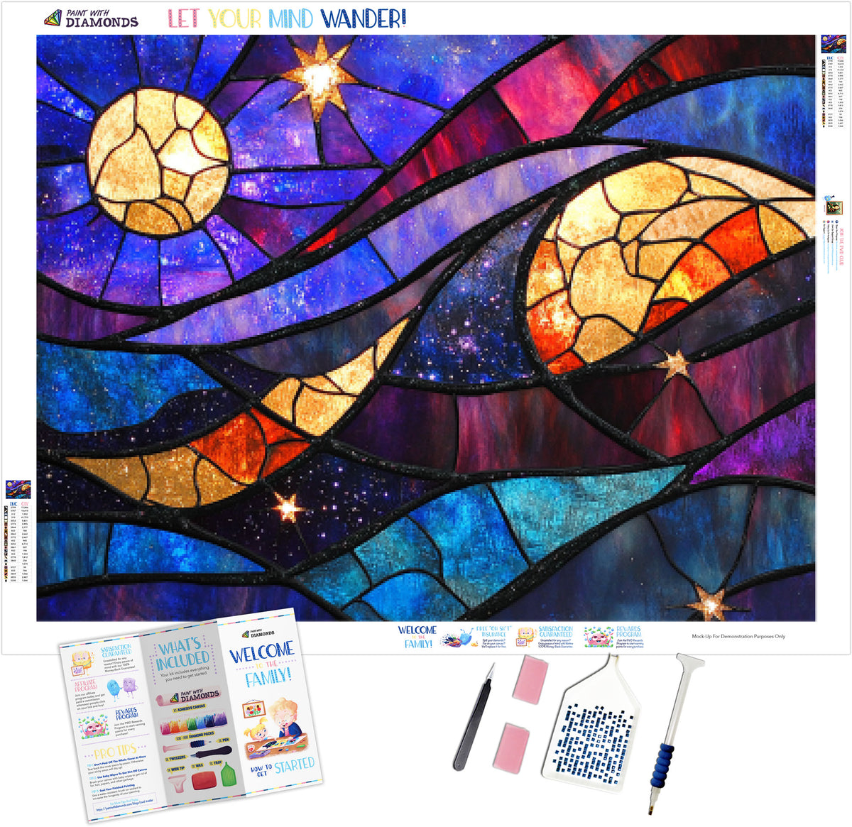 Celestial Sky and Constellations – Paint With Diamonds