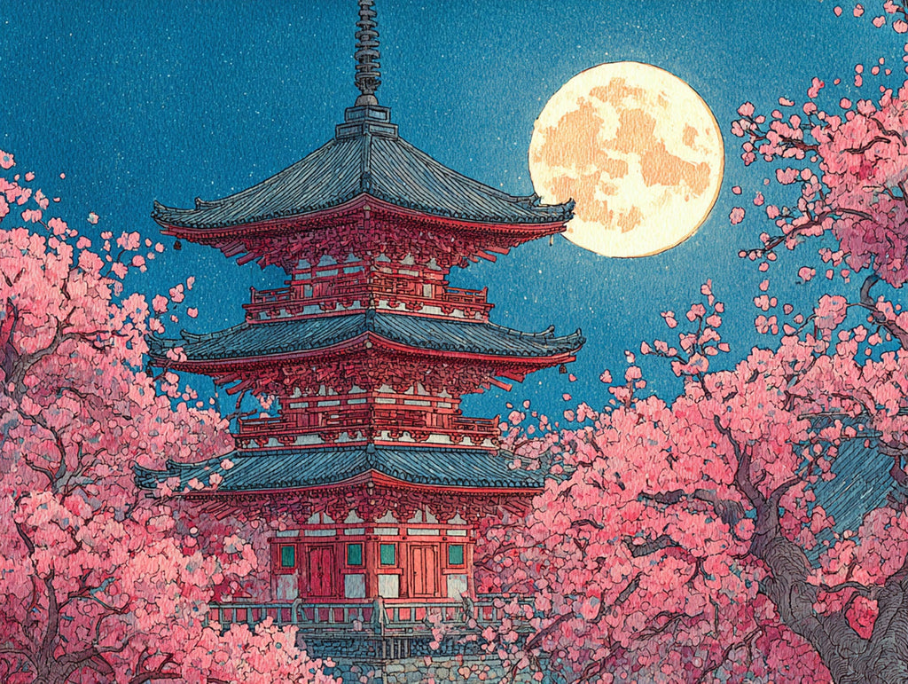 Cherry Blossoms In Kyoto - Main Image