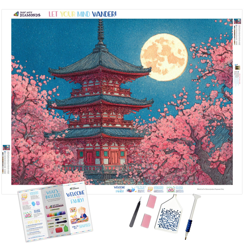 Cherry Blossoms In Kyoto - Product Mockup 1