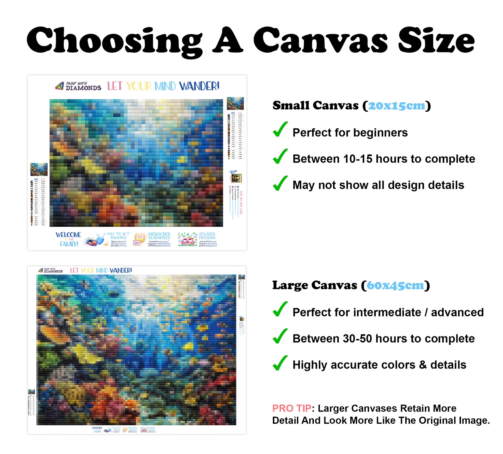 Coral Reef Underwater Scene Official Diamond Painting Kit