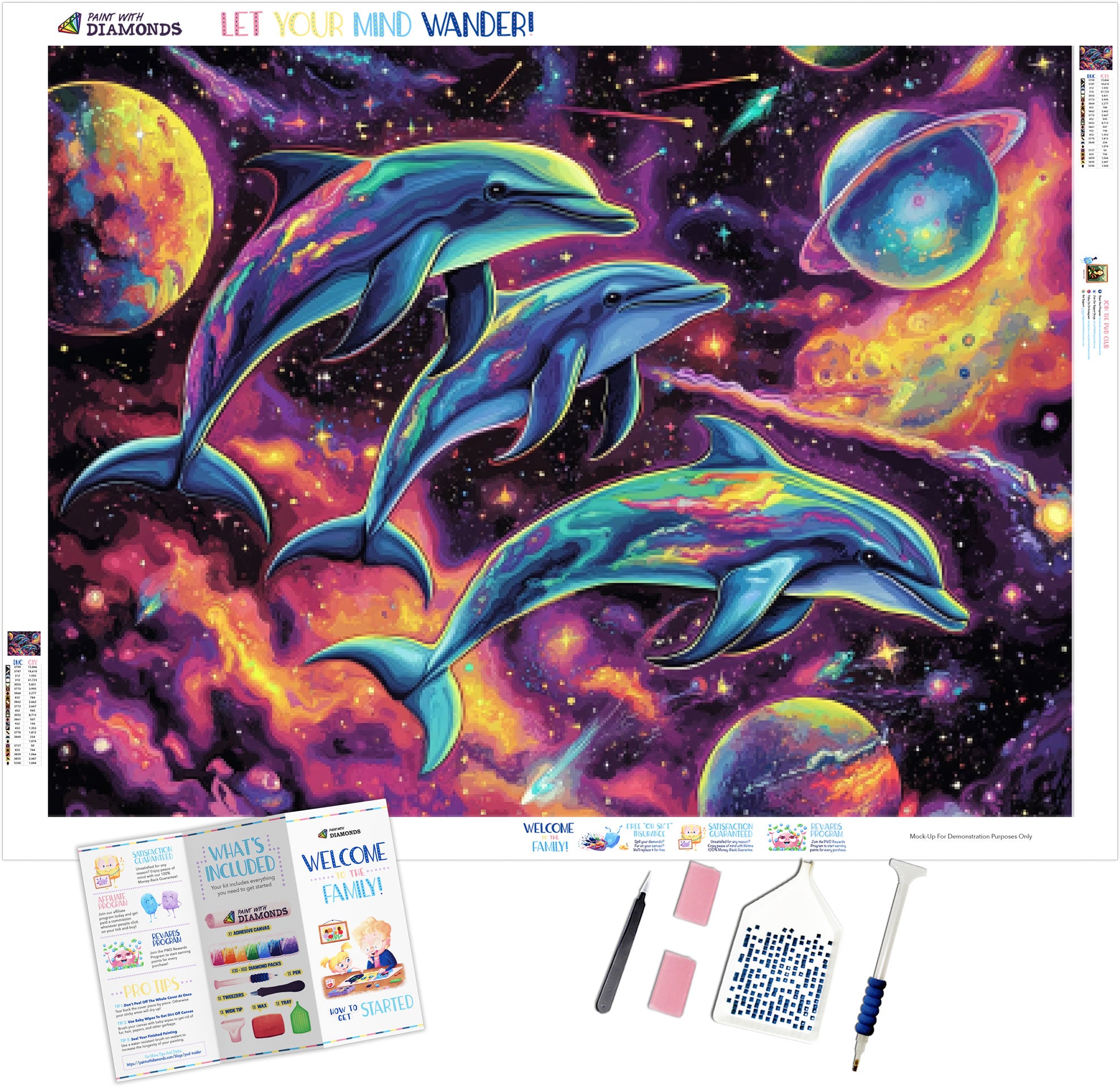 RESIN 2 Diamond コーティング「3セット」 JDiction Epoxy Resin Kit, Resin Molds, Pigment, Glitter for