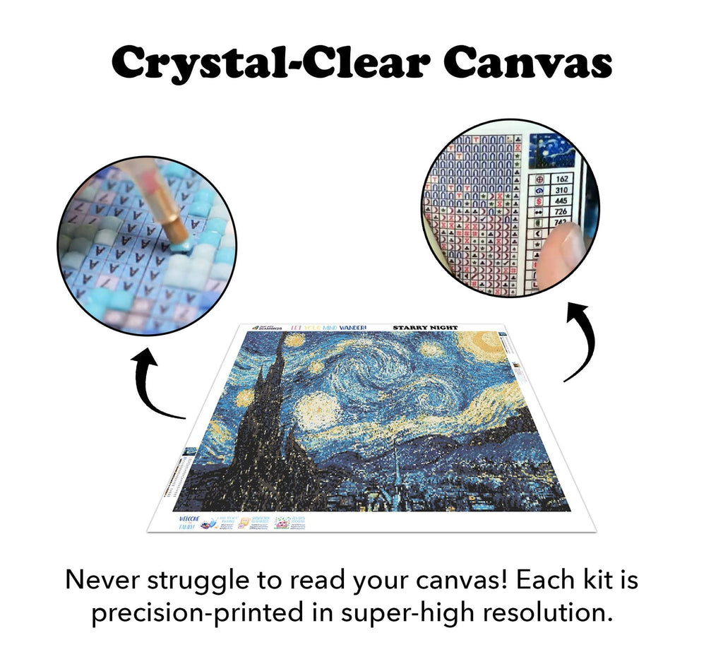 Crystal Clear Canvas Print