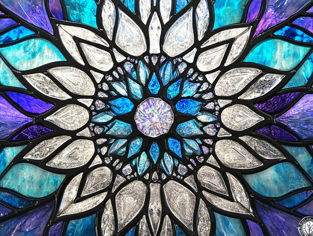 Crystal Snowflake Mandala - Main Image