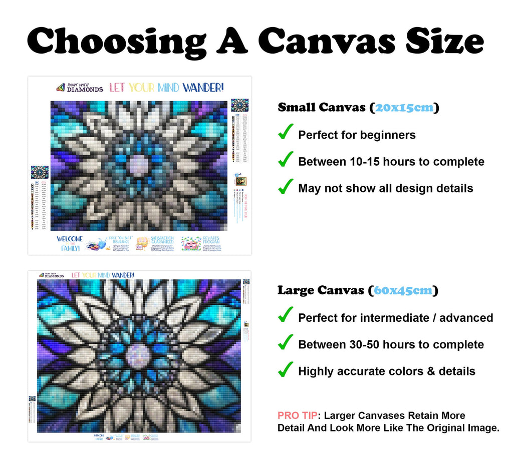 Crystal Snowflake Mandala - Product Mockup 3