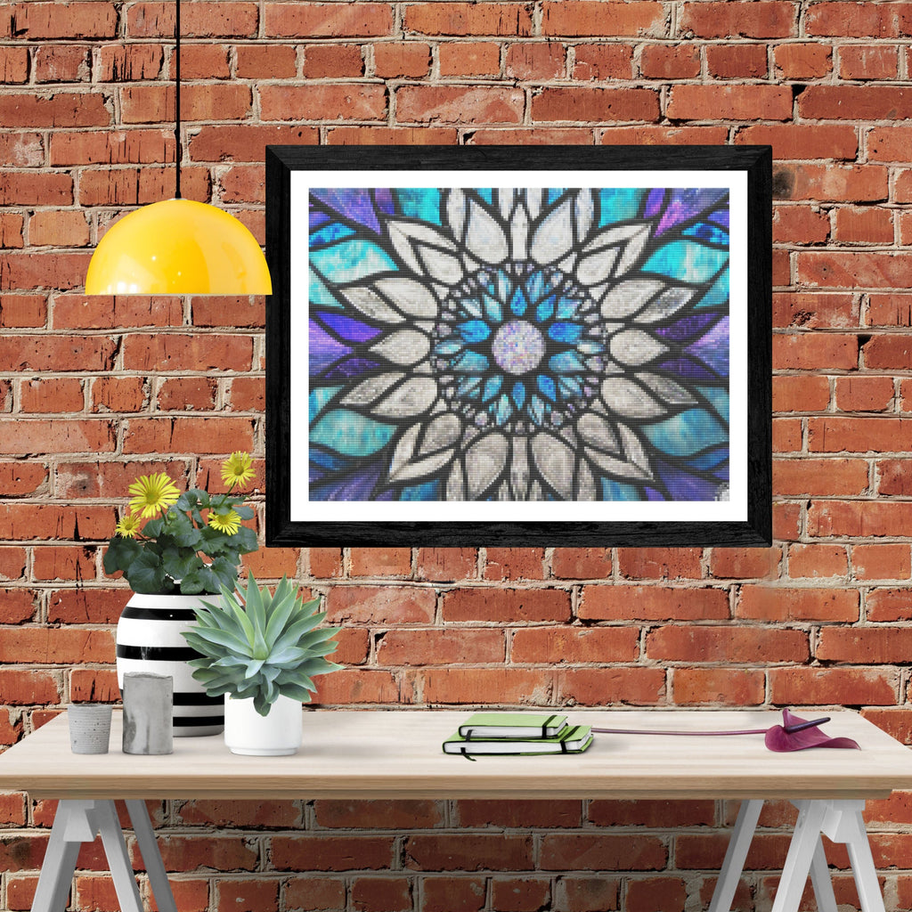 Crystal Snowflake Mandala - Product Mockup 4