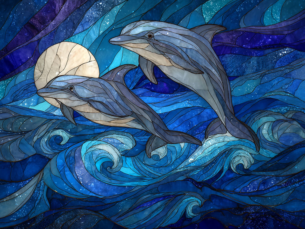 Dolphin’s Moonlight Leap - Main Image