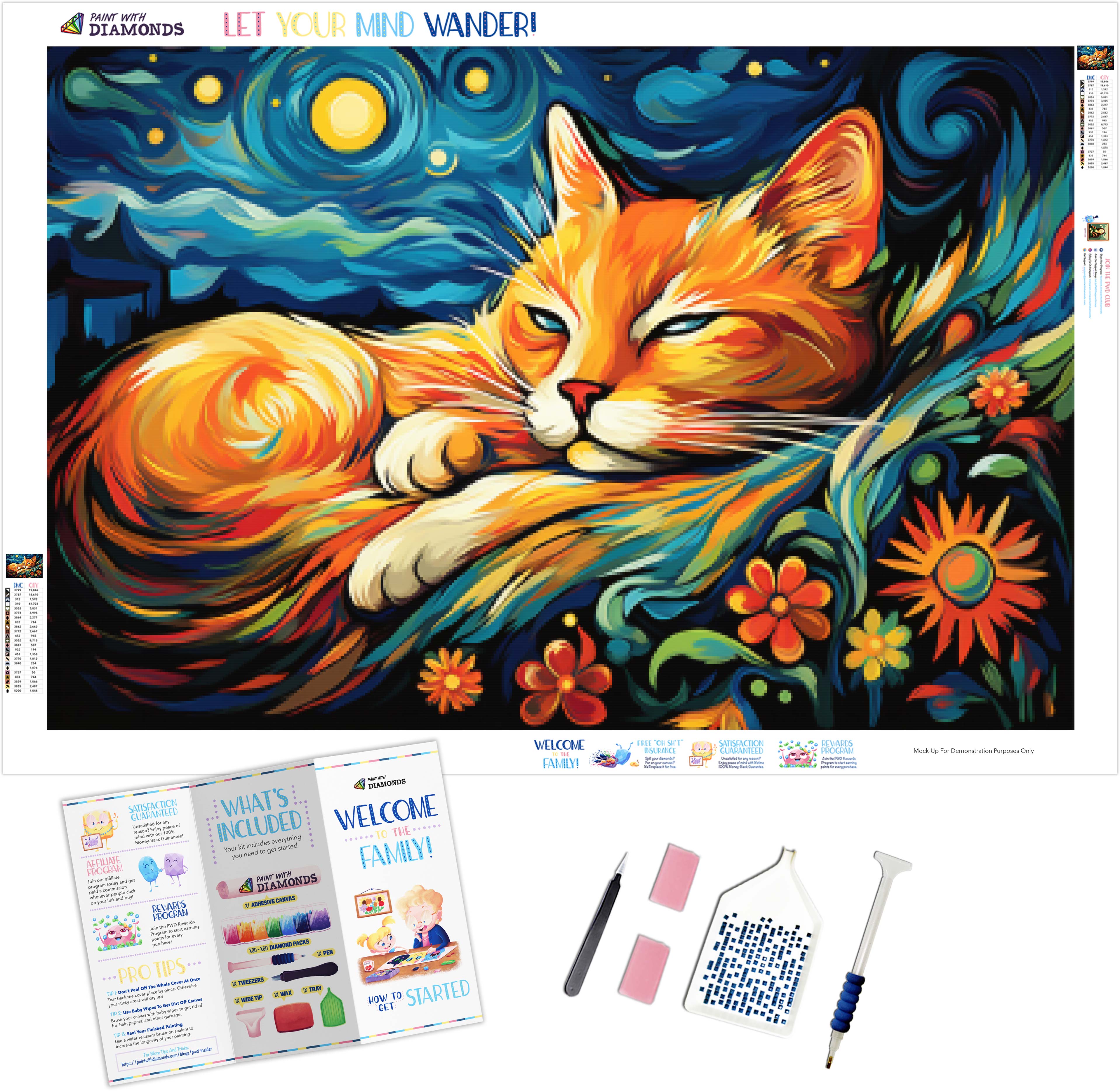 Little Cats Dreaming Big Diamond Painting – All Diamond Painting