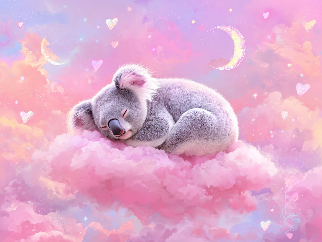 Dreamy Koala On A Cloud - Main Image