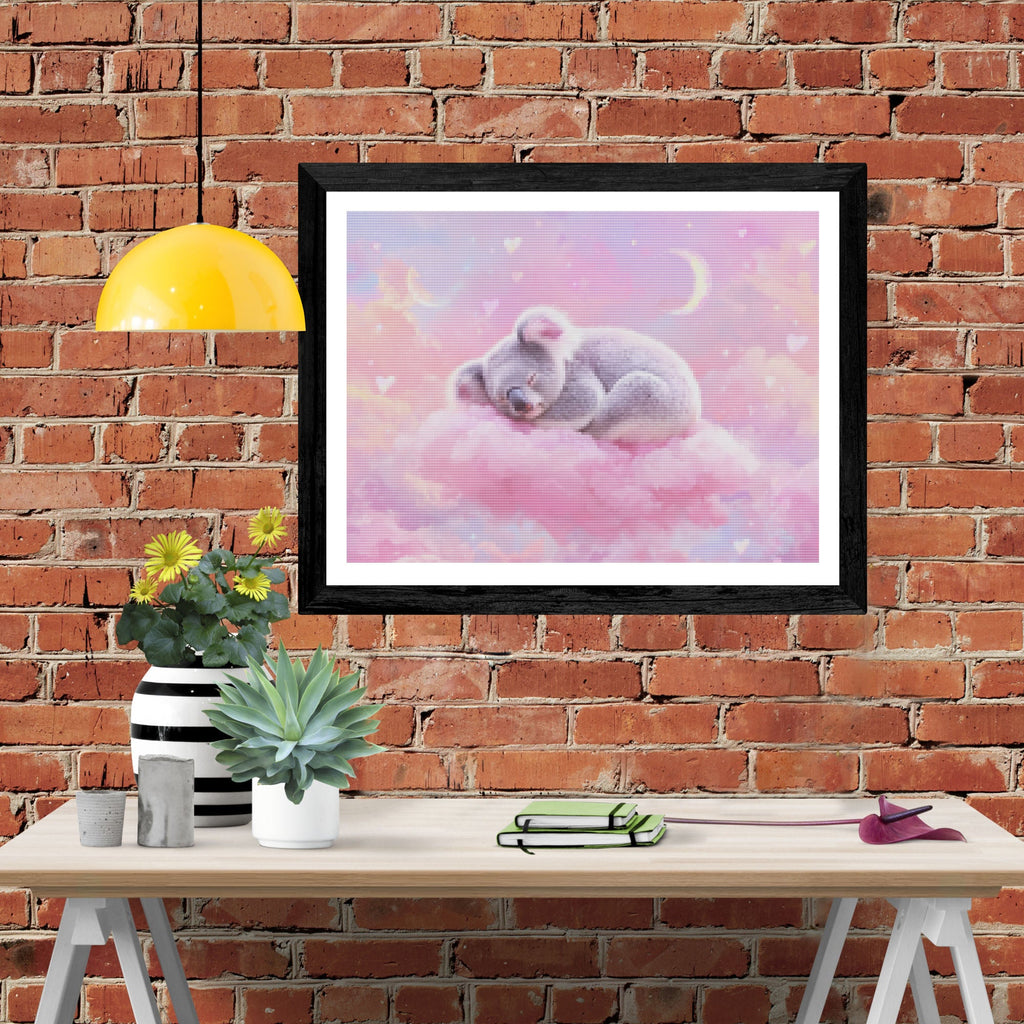 Dreamy Koala On A Cloud - Product Mockup 4