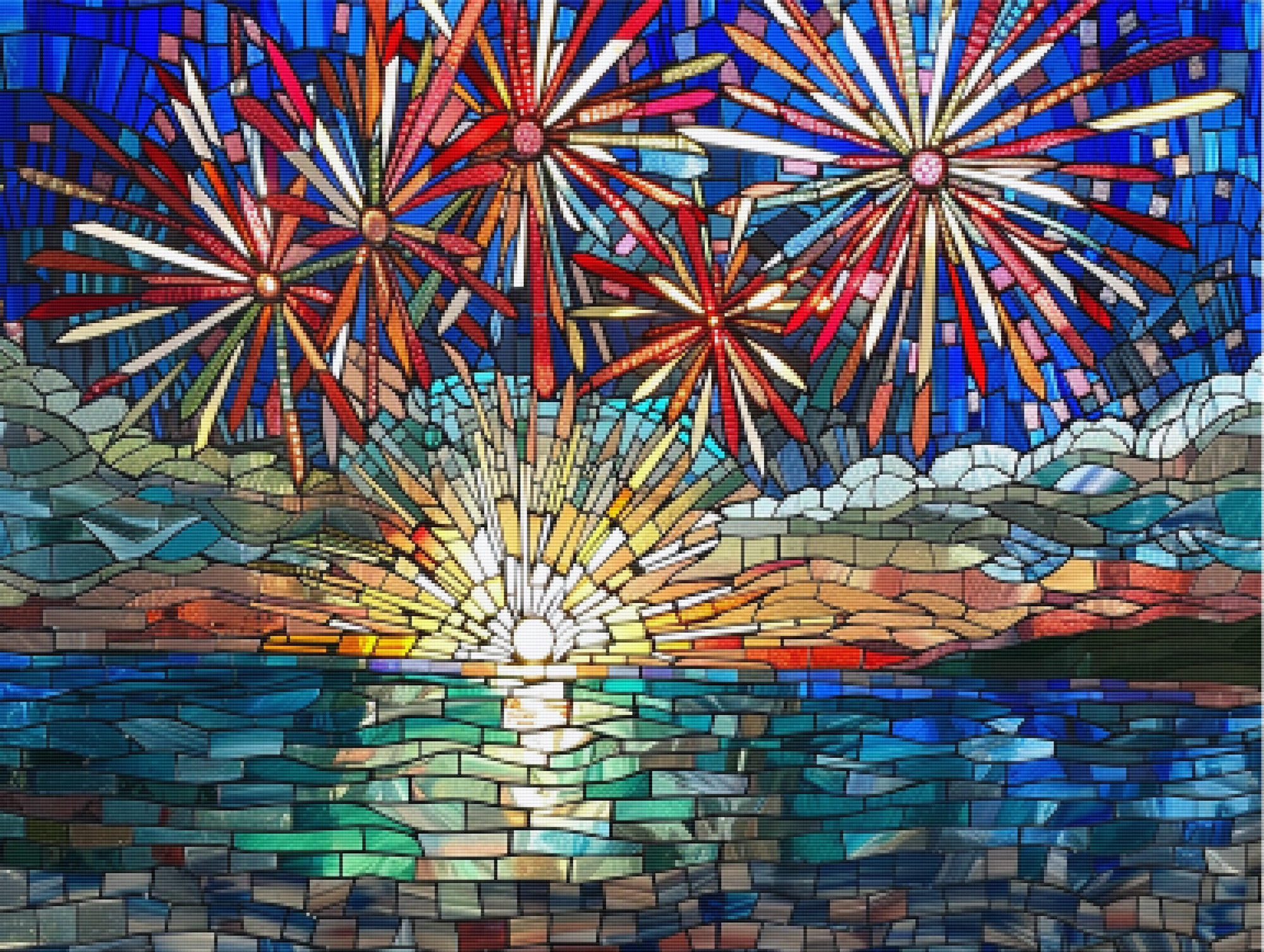 キャラメルさん★専用 ダイヤモンドアートクラブ　Stained Glass Fl キャラメルさん☆専用 ダイヤモンドアートクラブ Stained Glass Fl