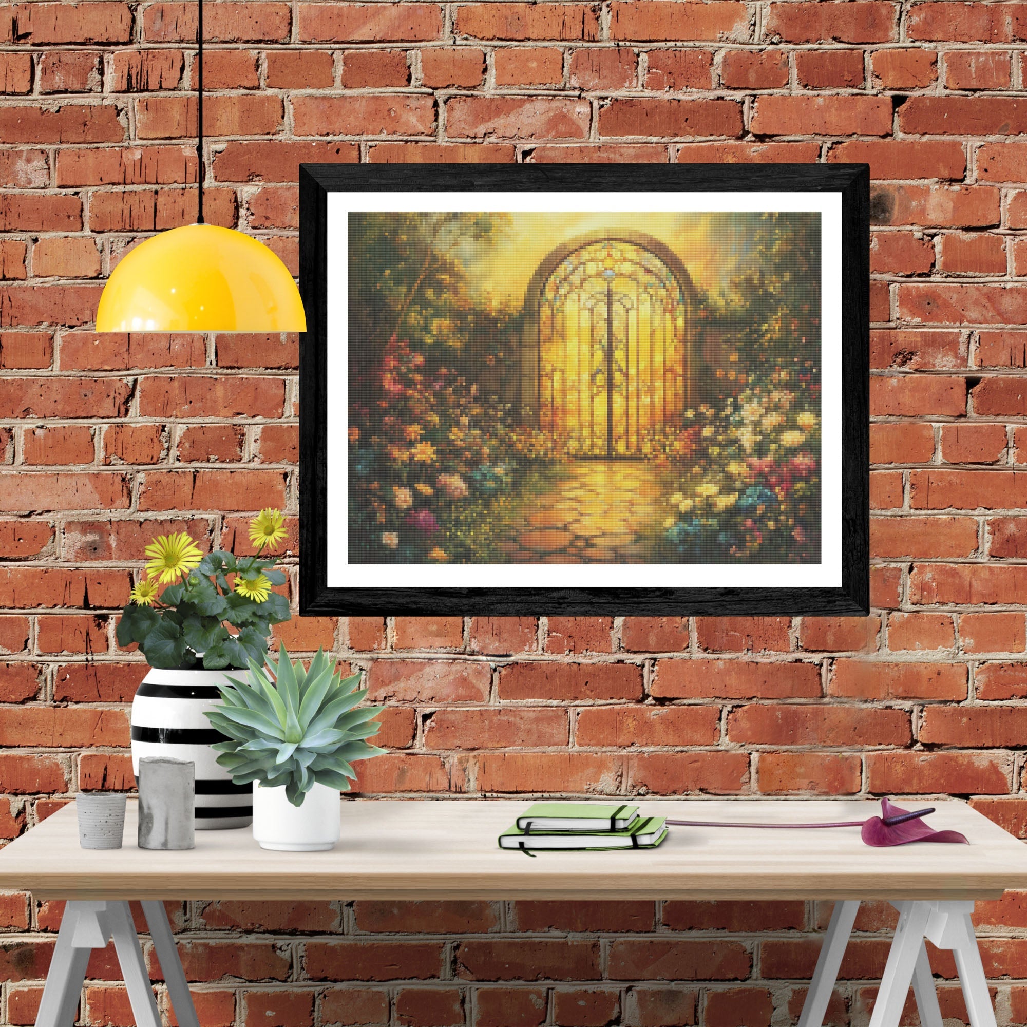 Heaven's Gate Garden Diamond Painting - Full Drill Kit | Paint