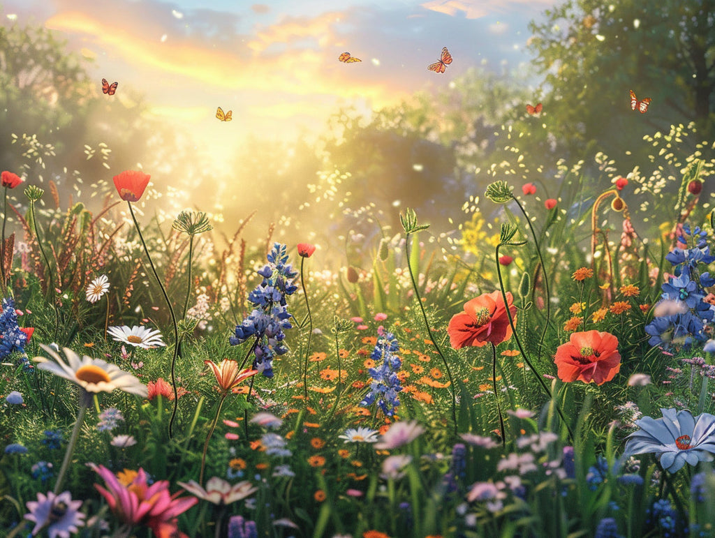 Spring Medoq High-Definition Spring Meadow Official Diamond Painting Kit | Diamond ...