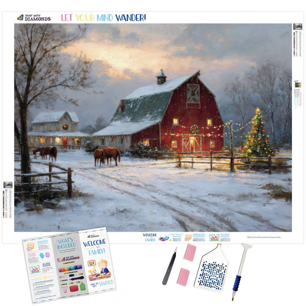 Holiday Hearthside Farm - Product Mockup 1