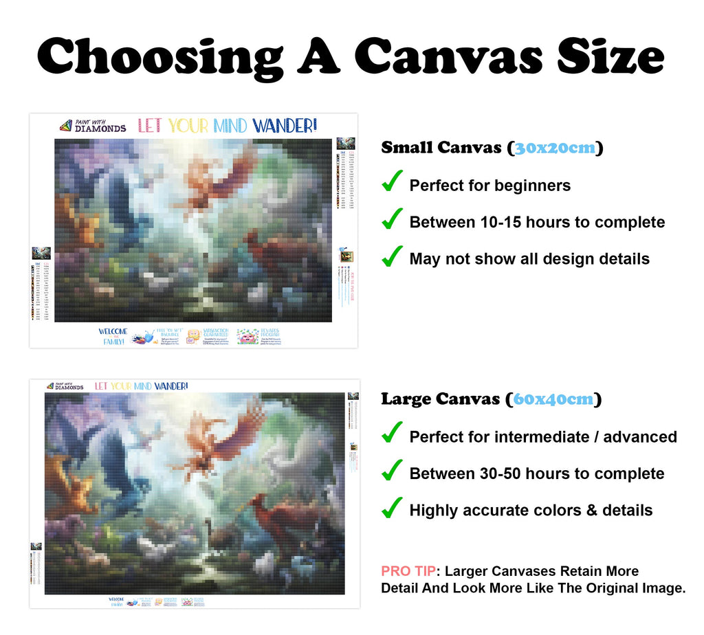 Magical Scene Mythical Creatures Diamond Painting Kit Paint With ...