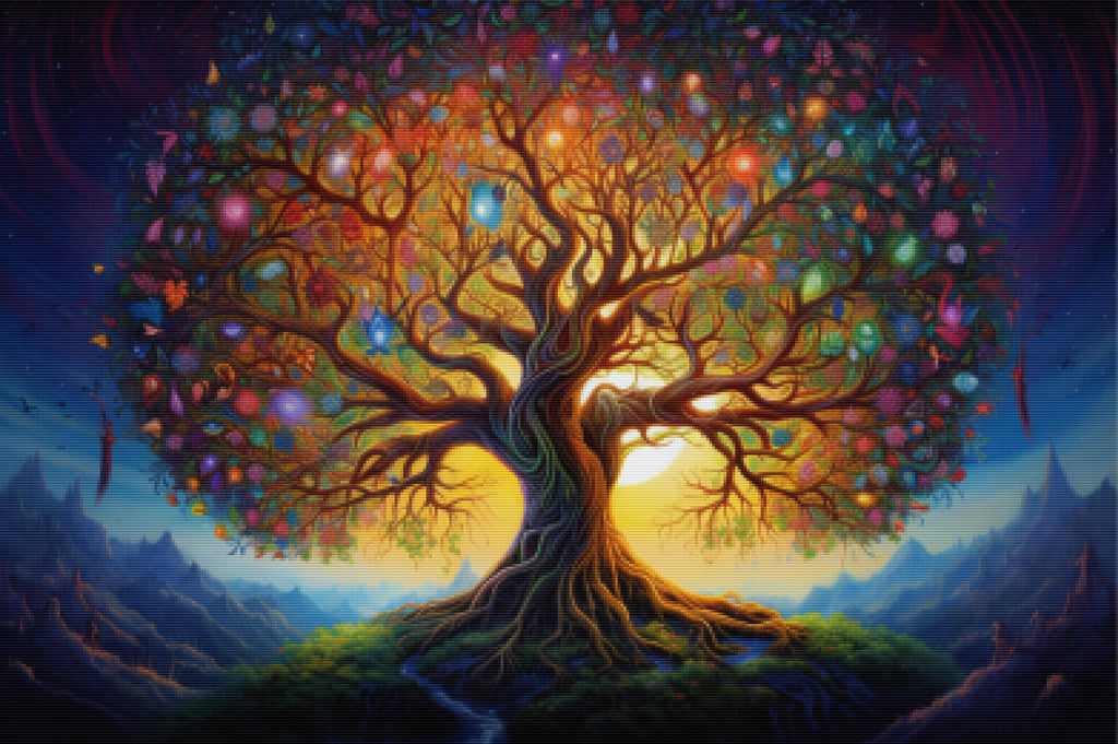 Magical Tree Of Life Diamond Painting Kit Paint With Diamonds Official