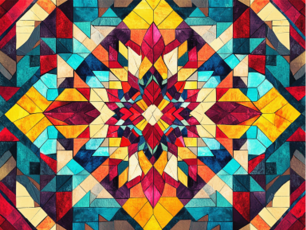Mexican Mosaic Magic Official Diamond Painting Kit | Diamond Art ...