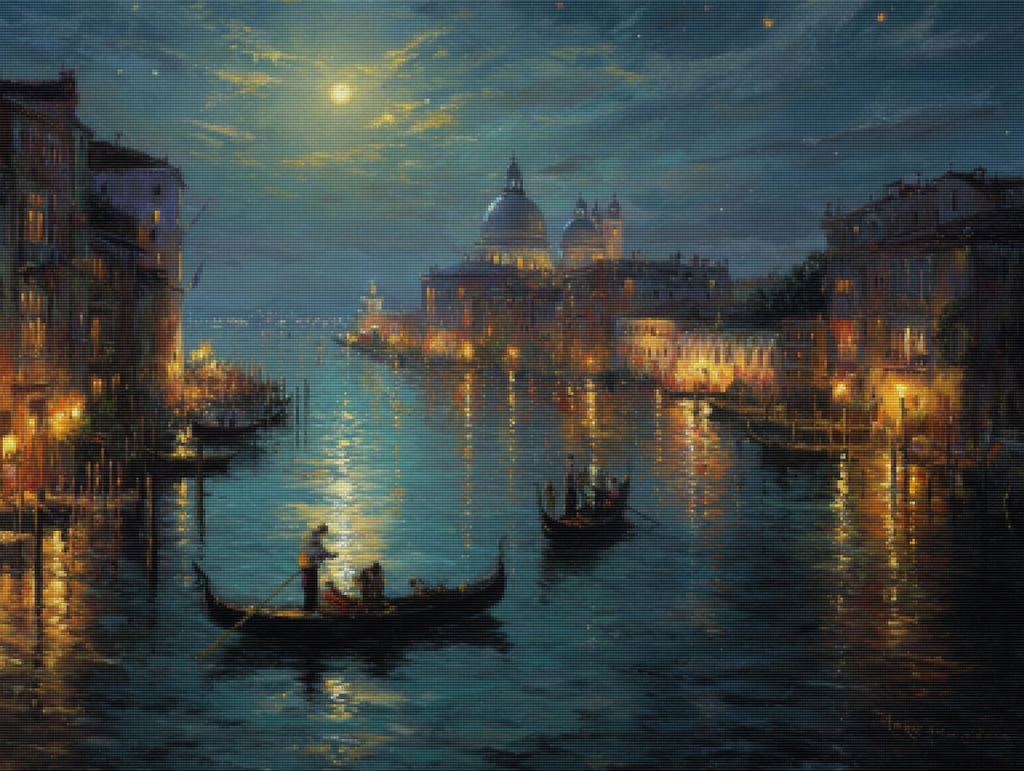 Moonlight Over Venice - Product Mockup 2