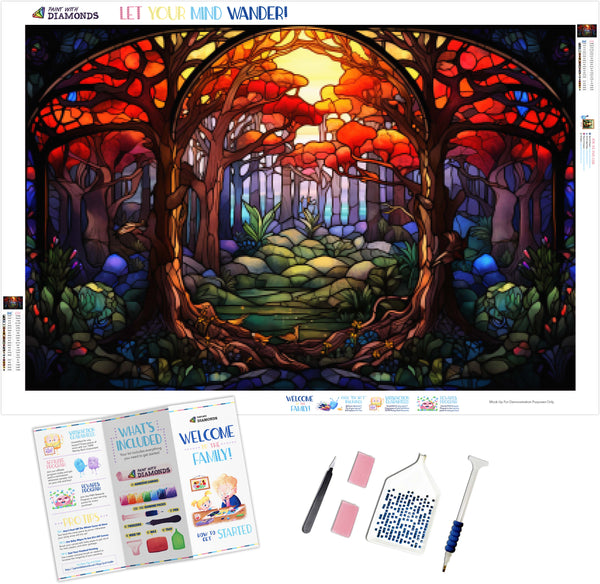 Mythical-Autumn-Forest-Stained