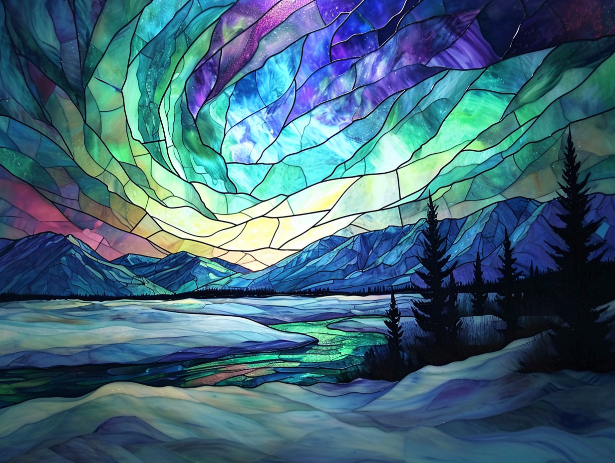 ダイヤモンドアートクラブ　Stained Glass Gown DACキット Stained Glass Gown – Diamond Art Club