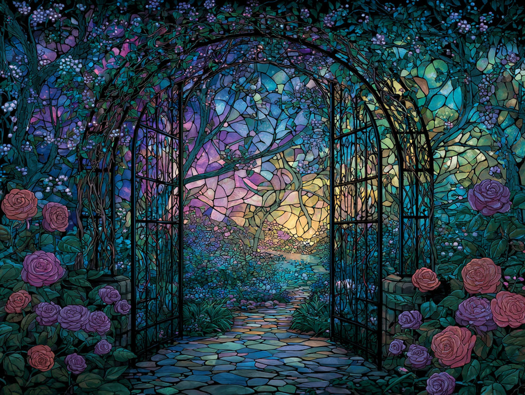 Northern Lights Garden Gate - Main Image