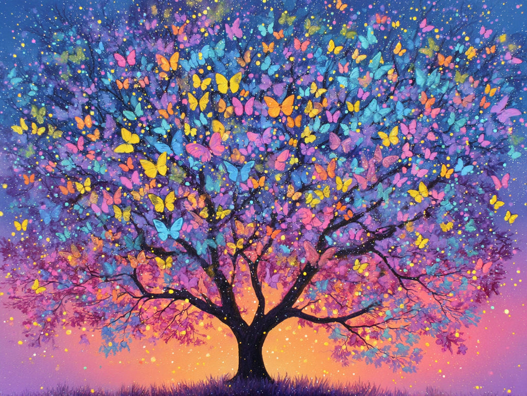 Rainbow Butterfly Tree - Main Image