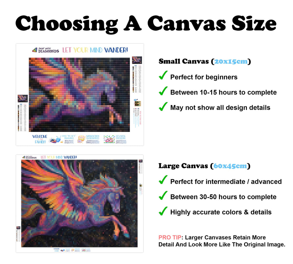 Rainbow Pegasus Flight - Product Mockup 3