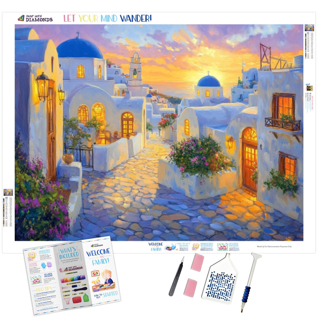 Santorini Dreamlight - Product Mockup 1
