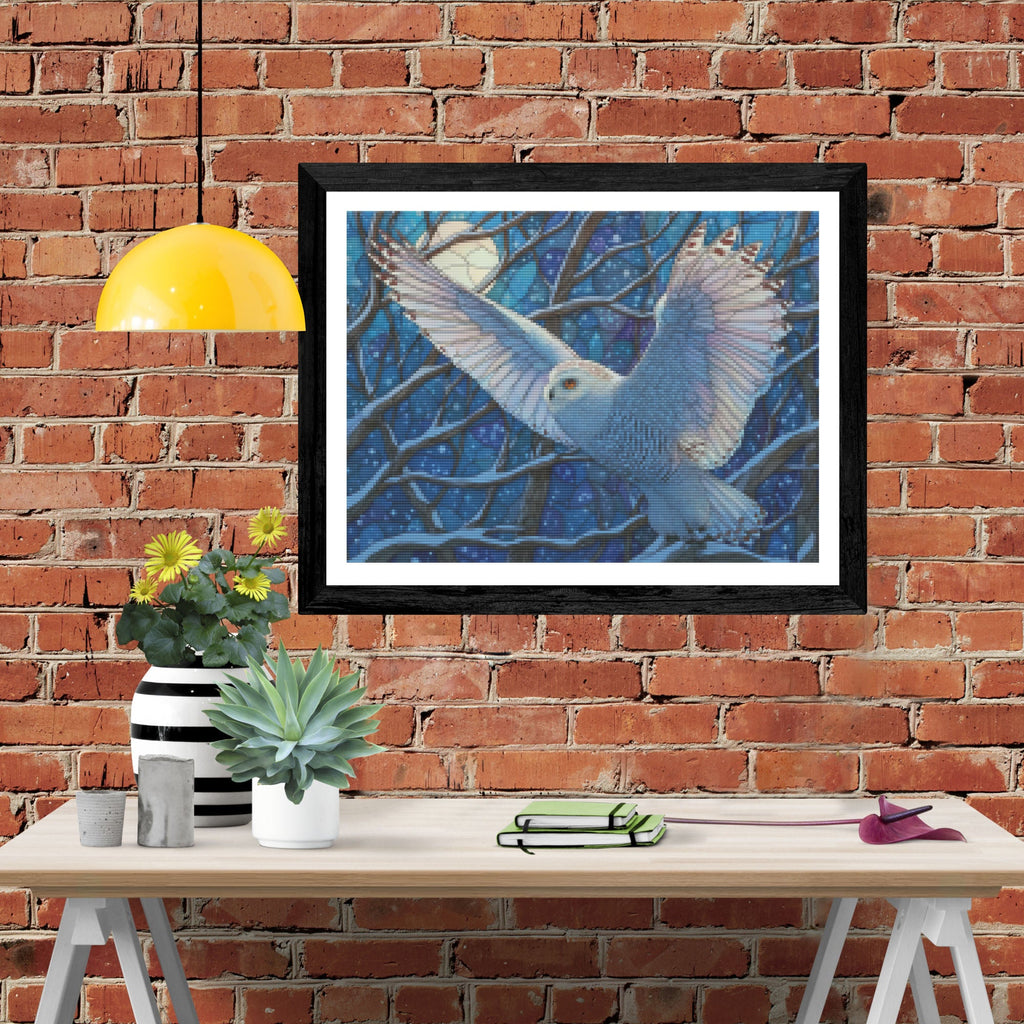 Snowy Owl Flight - Product Mockup 4