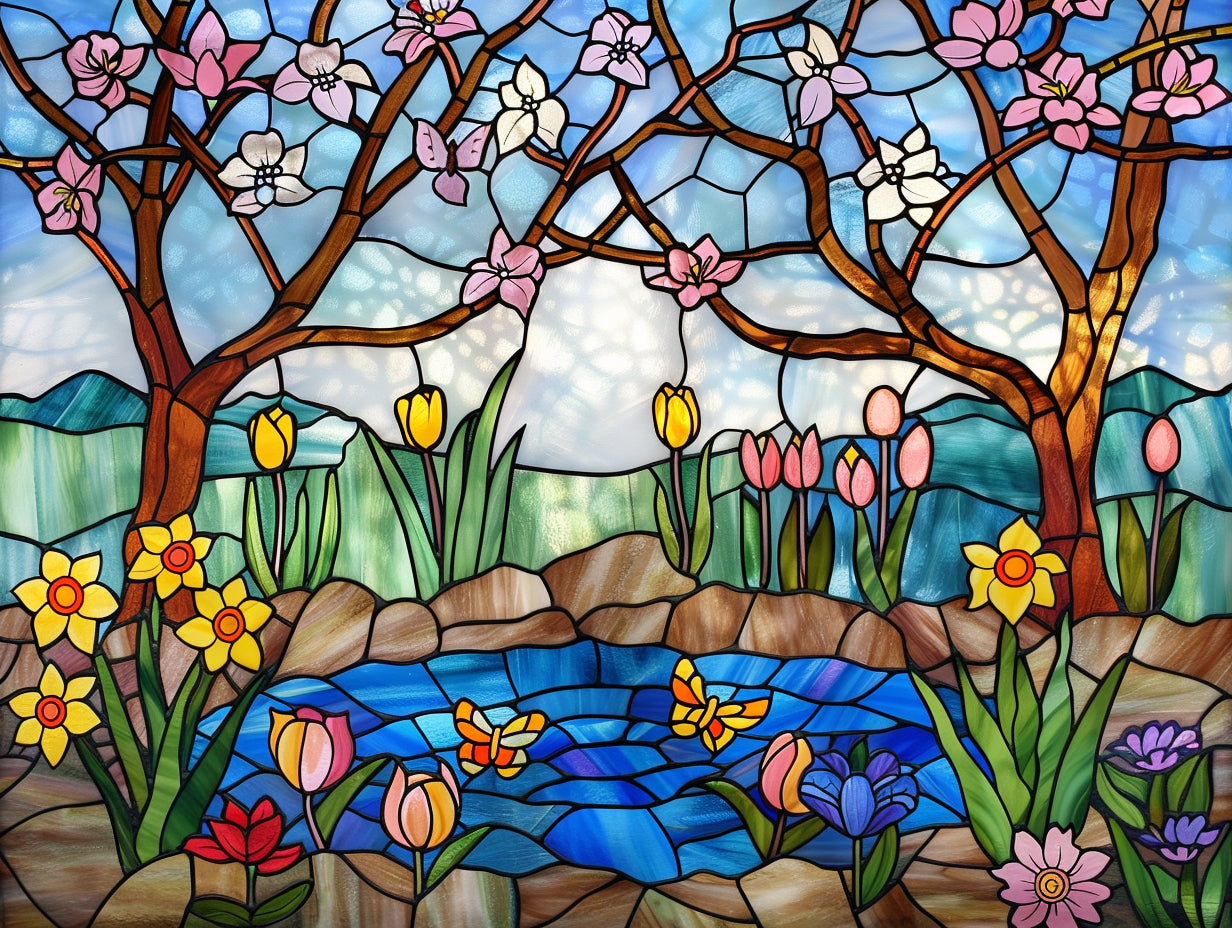 その他 DiamondArtClub Spring Awakening Spring Awakening Official Diamond Painting Kit | Diamond Art