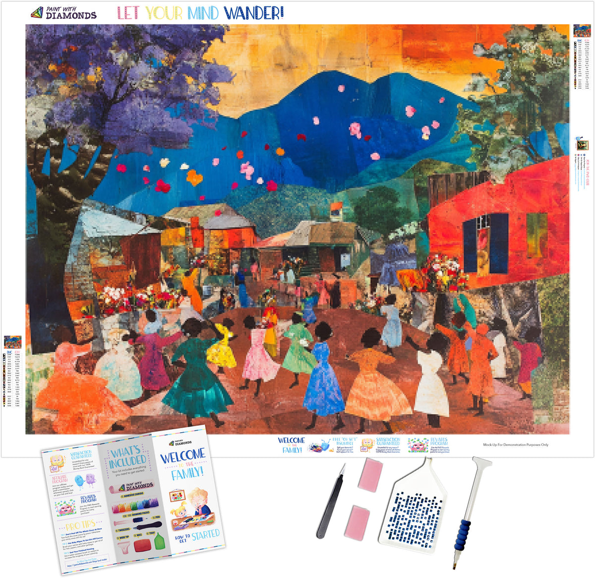 The Secret Spring The Secret Spring Festival Official Diamond Painting Kit | Diamond Art ...