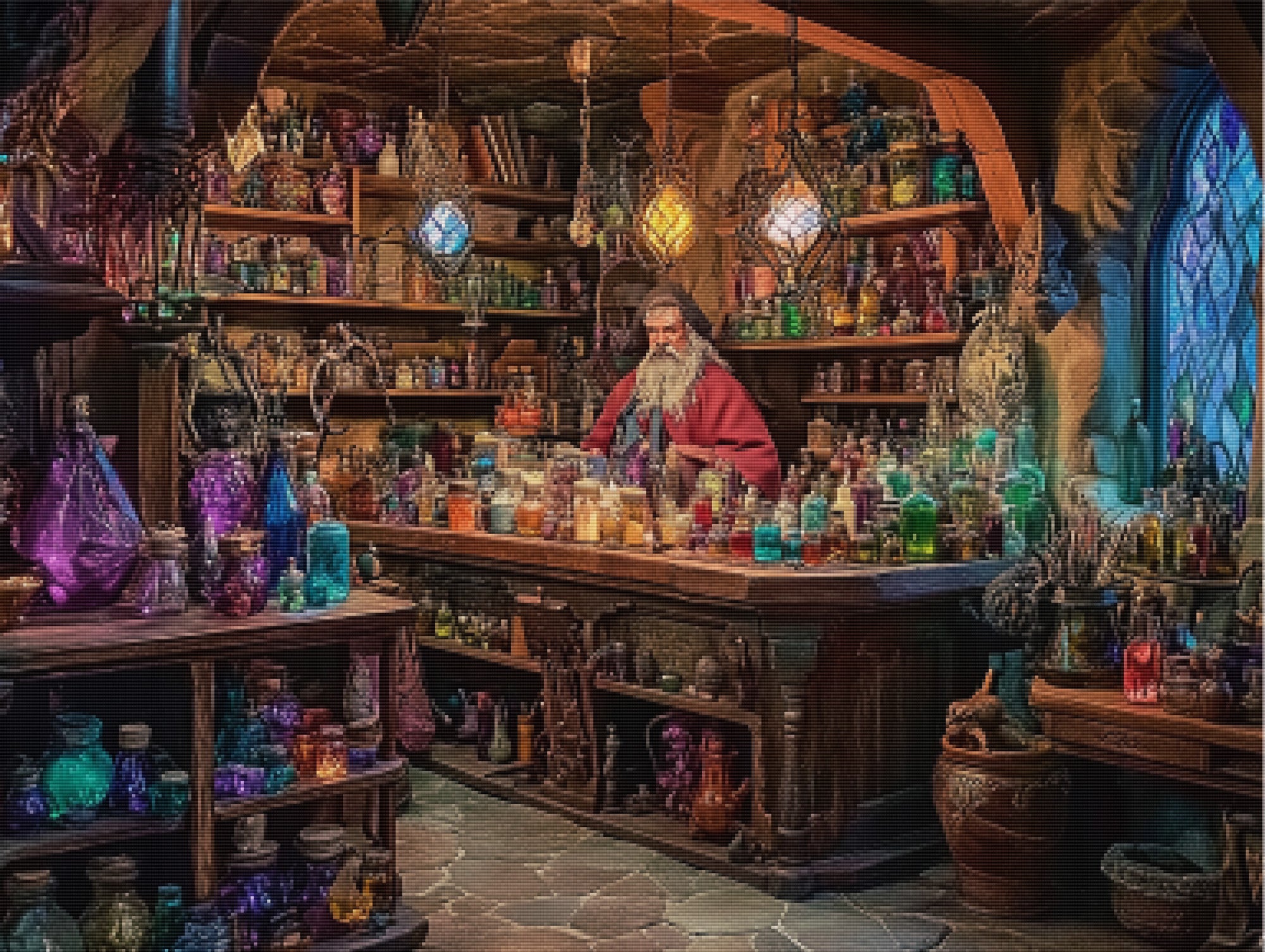 The Wizard's Apothecary – Paint With Diamonds