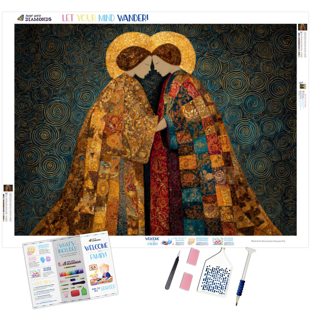 The Golden Embrace - Product Mockup 1