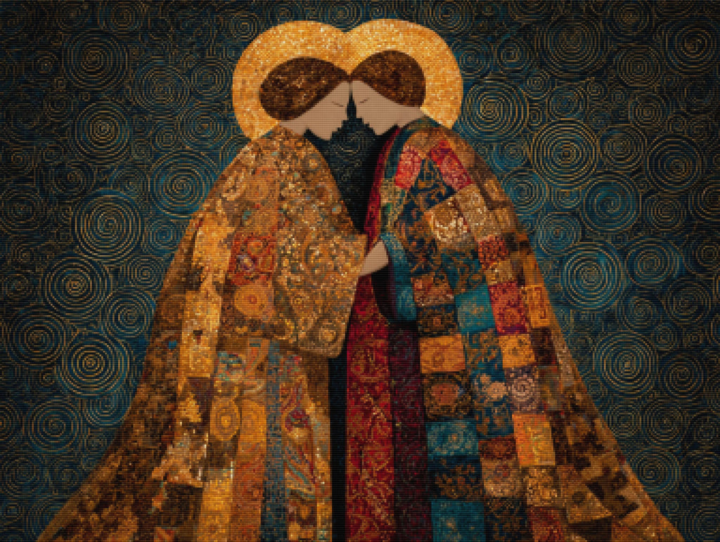 The Golden Embrace - Product Mockup 2