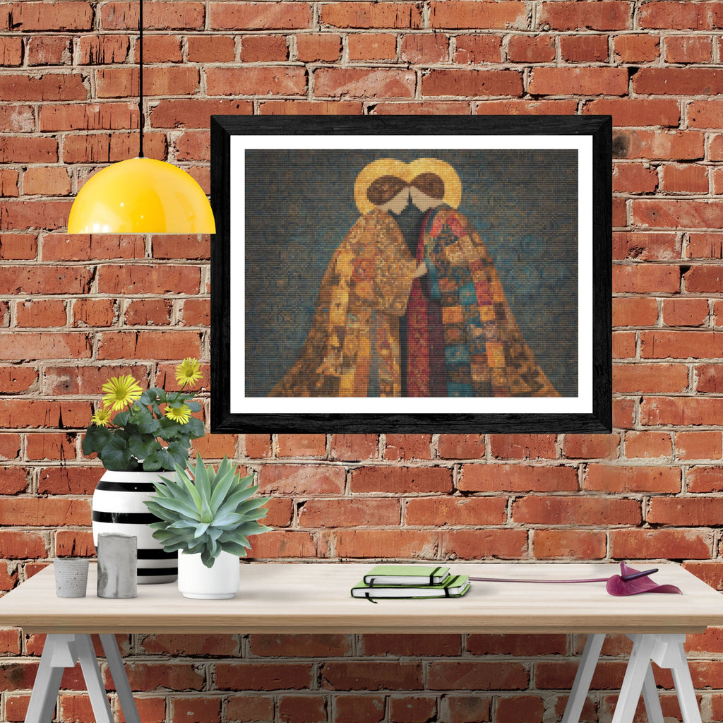 The Golden Embrace - Product Mockup 4