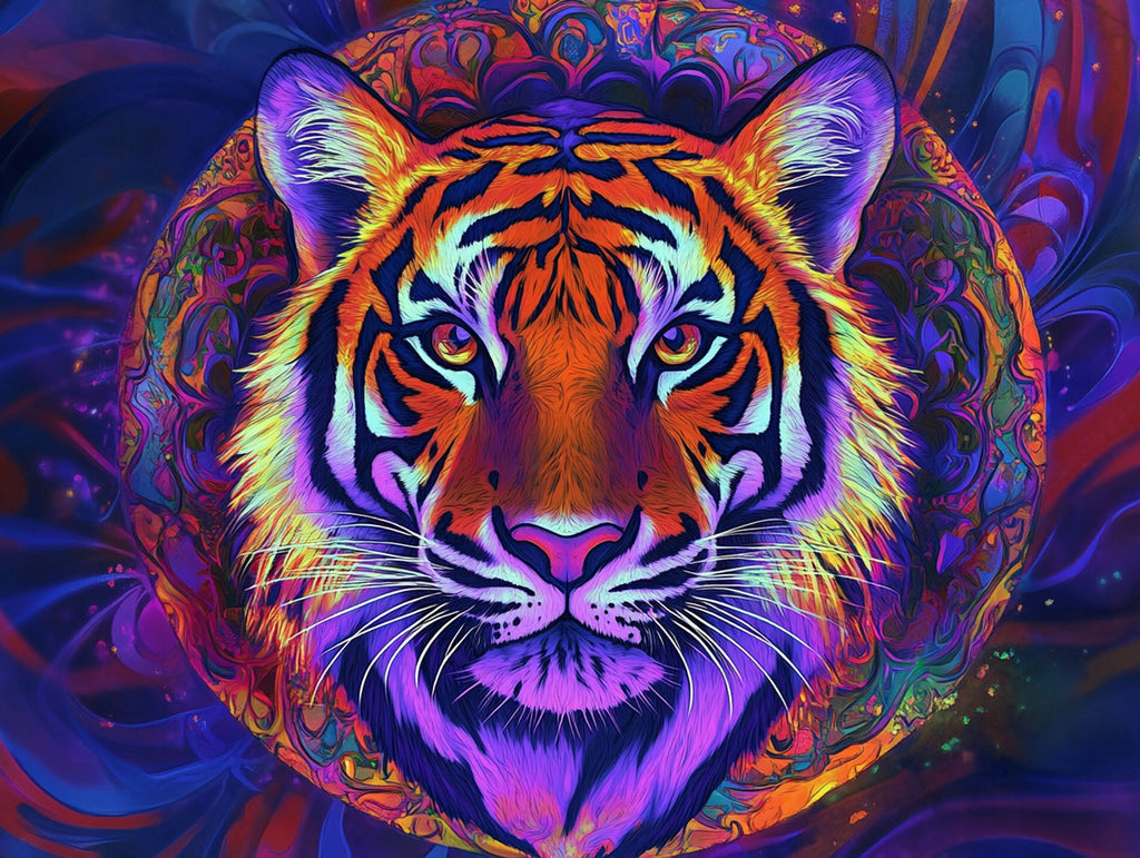Tiger Mandala Flame - Main Image