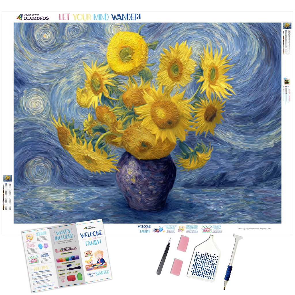 Van Gogh’s Winter Sunflowers - Product Mockup 1