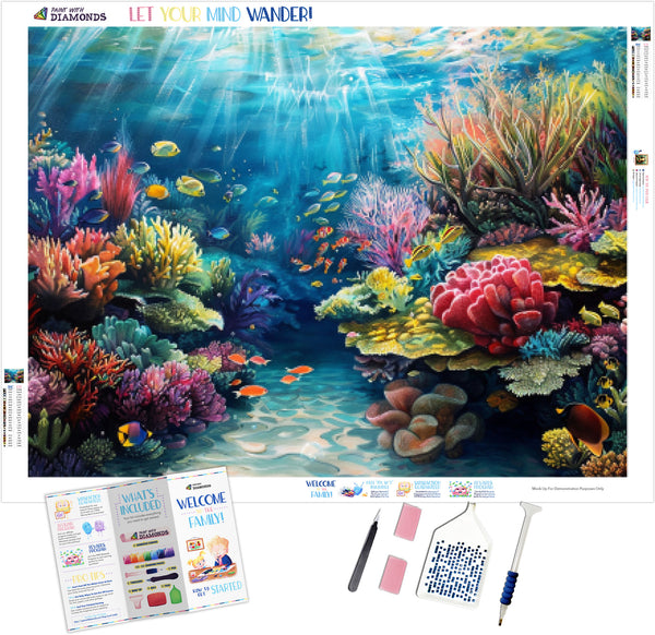 ダイヤモンドアートクラブキット Corals Corals – Diamond Art Club