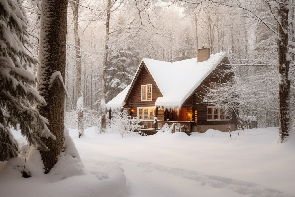 Winter Wonderland Cabin Official Diamond Painting Kit | Diamond Art ...