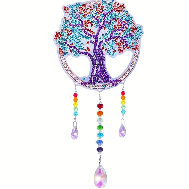 HIQE-FL Diamond Painting Wind Chimes,Diamond Painting Bambini,Kit per la Pittura in 5d con Diamanti,DIY-Ornamenti,Scacciapensieri a Diamante Diamante,pour Casa Finestra Parete Giardino Décoration HIQE-FL Diamond Painting Wind Chimes,Diamond Painting Bambini,Kit per la Pittura in 5d con Diamanti,DIY-Ornamenti,Scacciapensieri a Diamante Diamante,pour Casa Finestra Parete Giardino Décoration