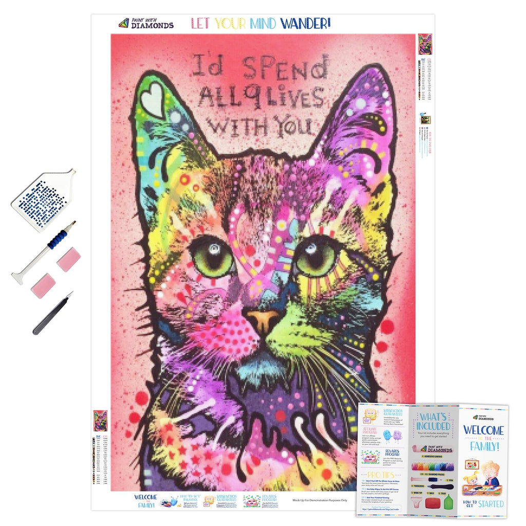 All You Need Is Love Diamond Painting Kit (Full Drill) – Paint With  Diamonds