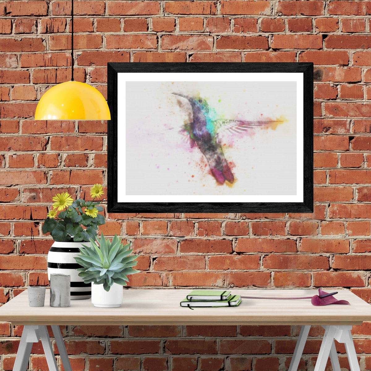 Abstract Hummingbird